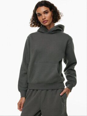 Aritzia TNA Cozy Fleece Perfect sweatsuit in GD echo grey | size M
